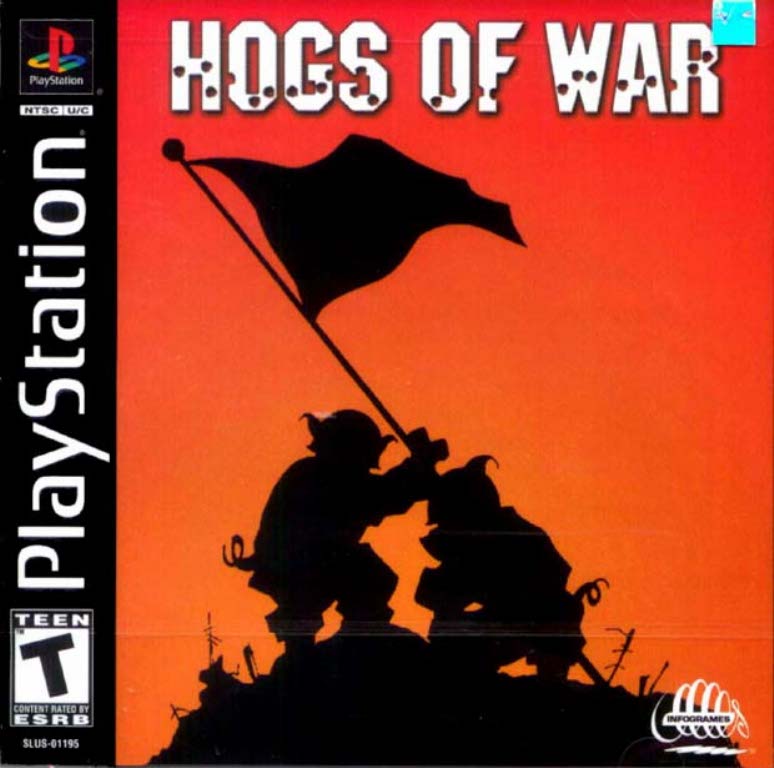 Hogs Of War NTSC PSX FRONT