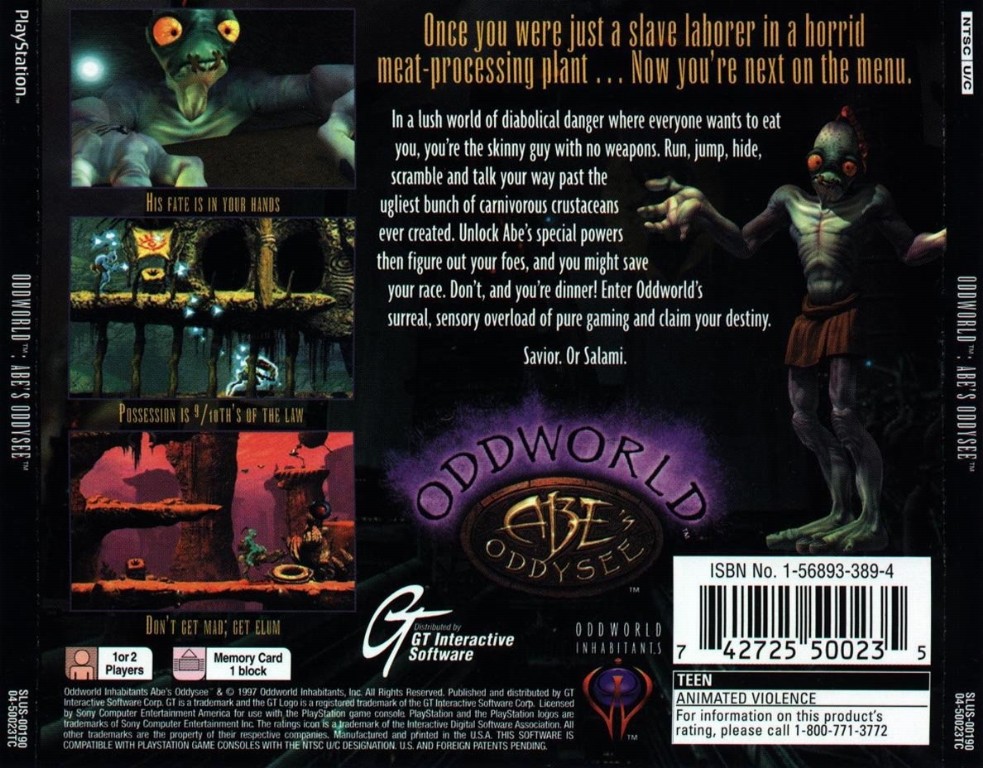 abe's oddysee ps1