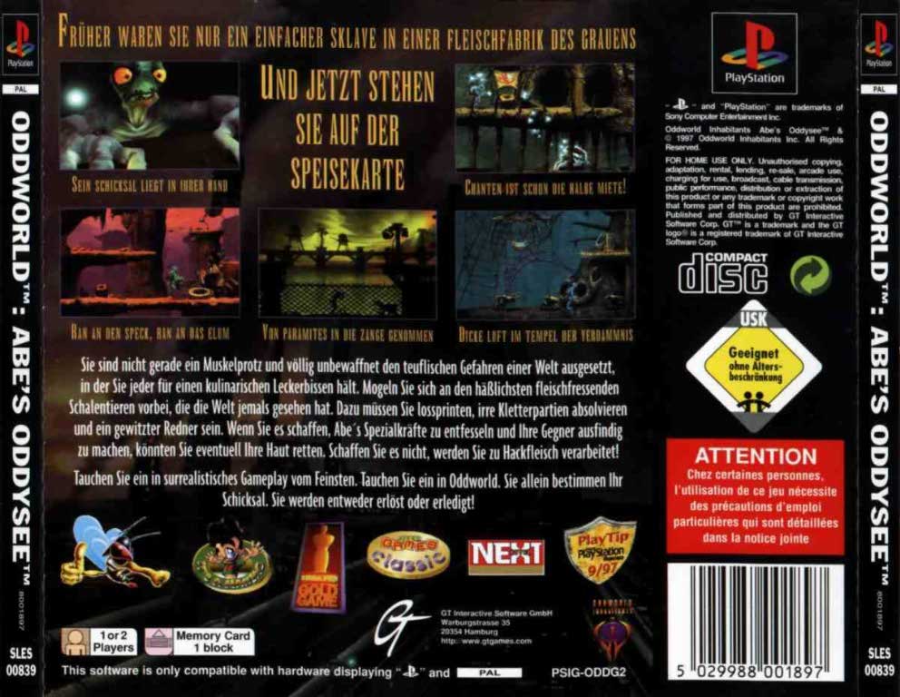 oddworld psx
