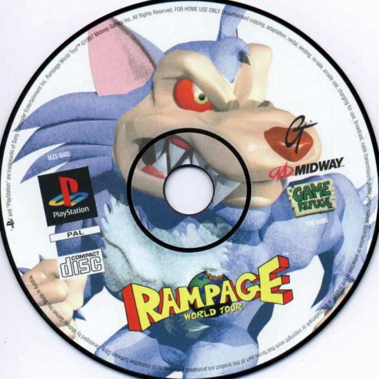 rampage world tour ps1