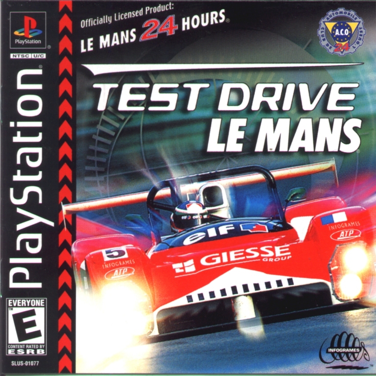 Test Drive Le Mans NTSC PSX FRONT | Playstation Covers | Cover Century