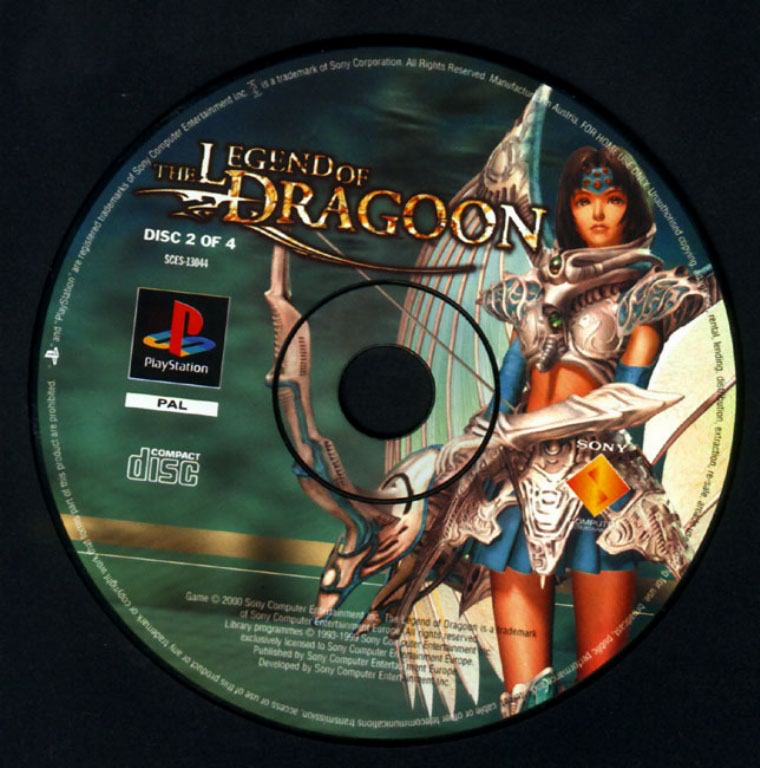 The Legend Of Dragoon Pal Psx Cd2 Playstation Covers Cover Century Over 500 000 Album Art Covers For Free