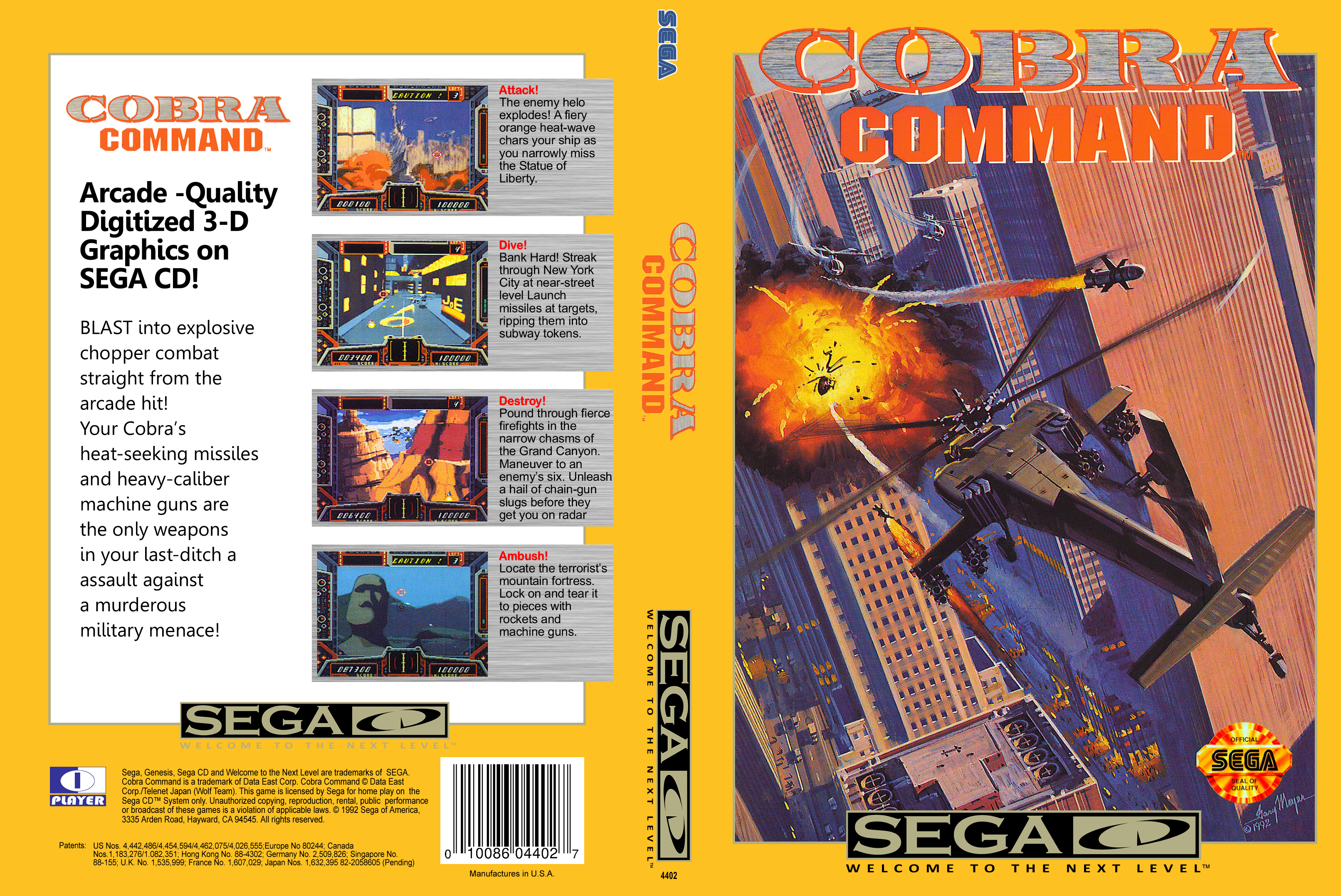 cobra command sega cd