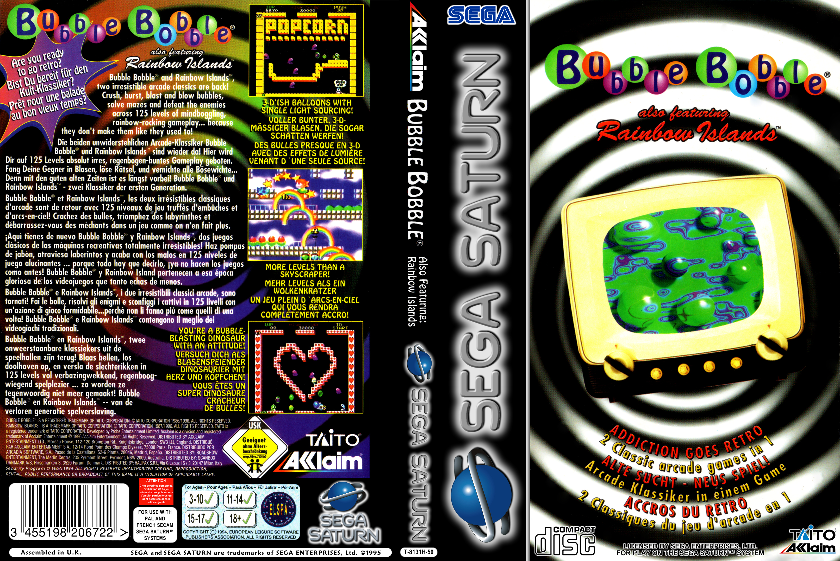 bubble bobble sega genesis