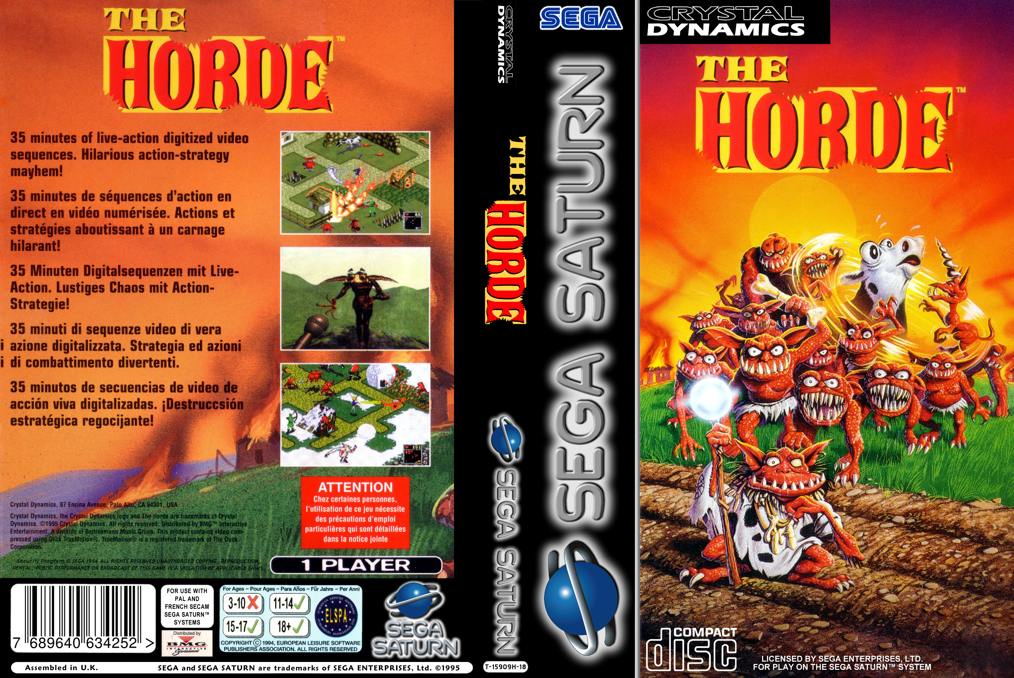 the horde sega saturn