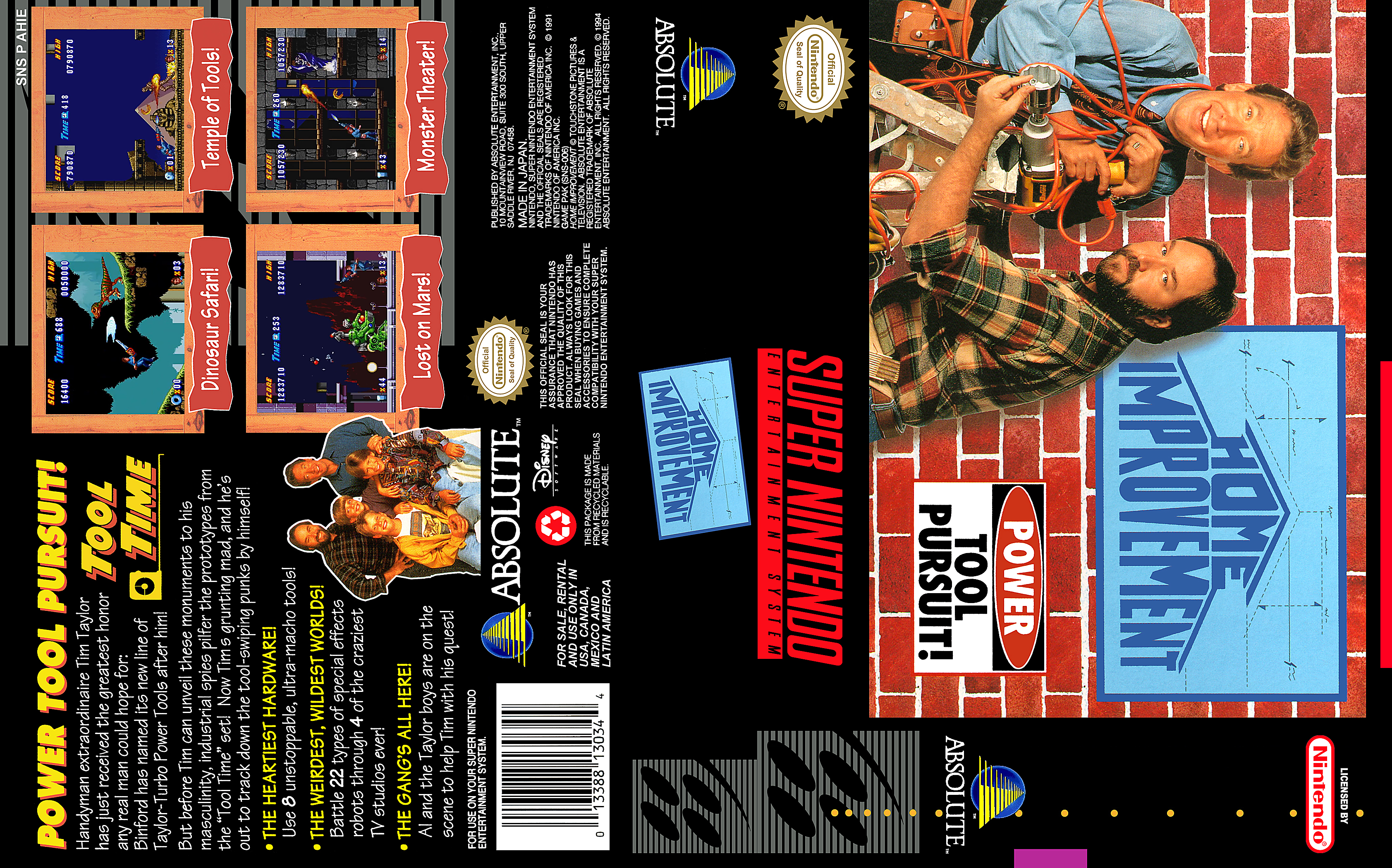 home improvement super nintendo