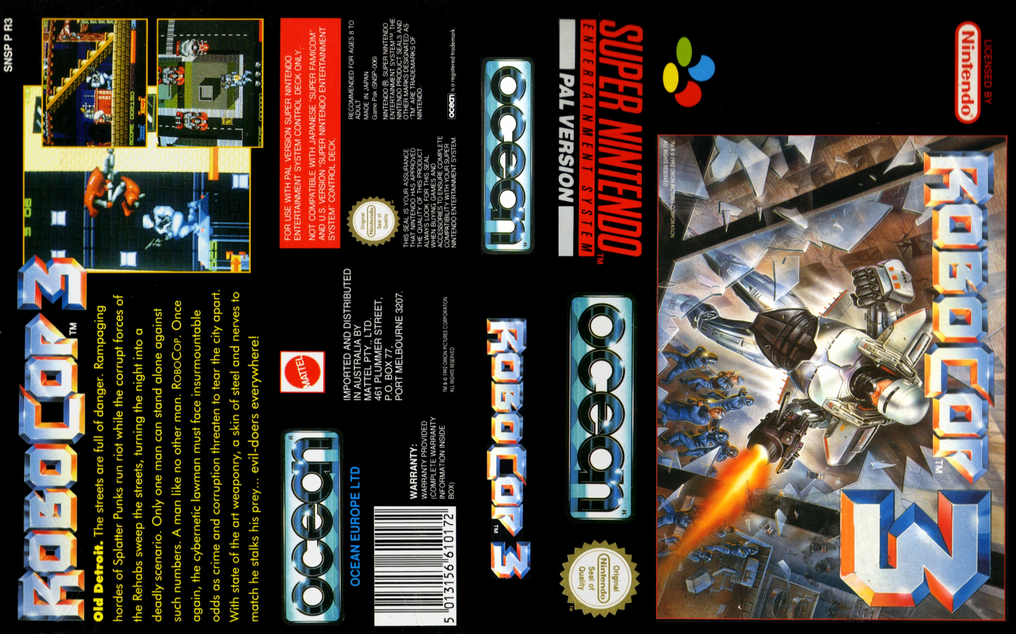 robocop 3 snes