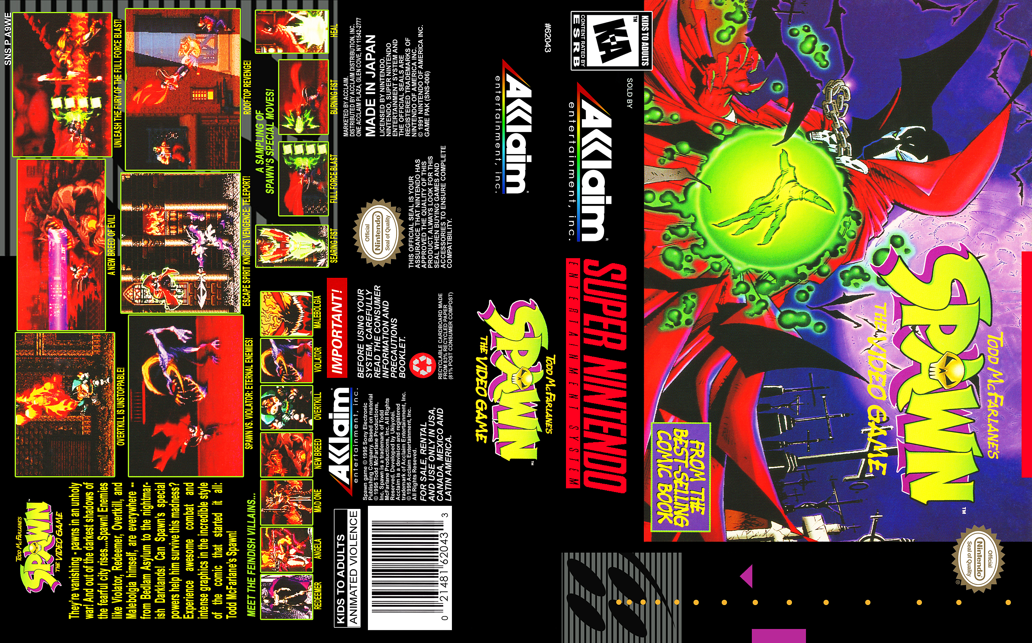 spawn super nintendo