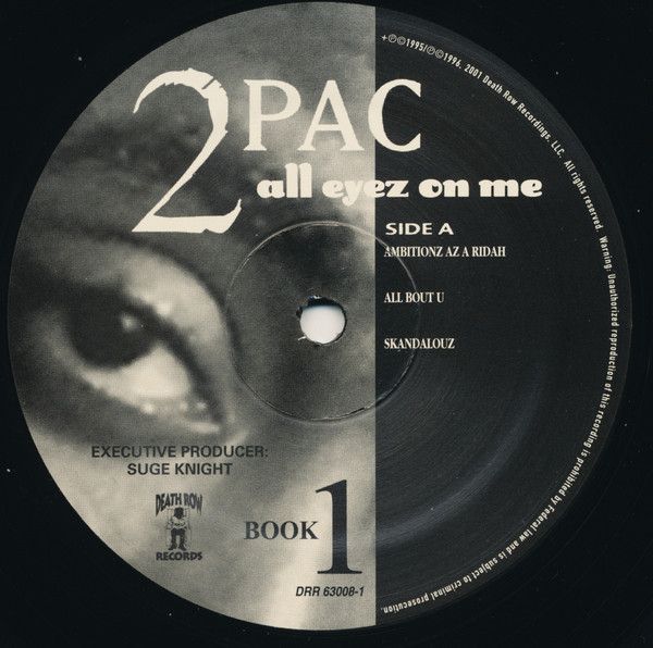 2pac two pac tupac all eyez on me 4lp | Vinyl LP Covers | Cover Century ...