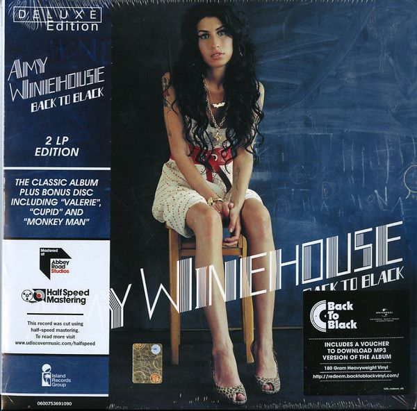 amy winehouse back to black 180g vinyl 2lp half sp