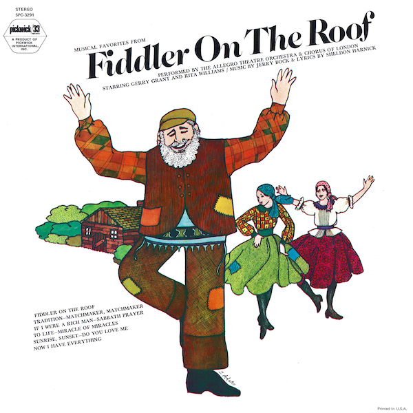 jerry bock sheldon harnick fiddler on the roofaf90