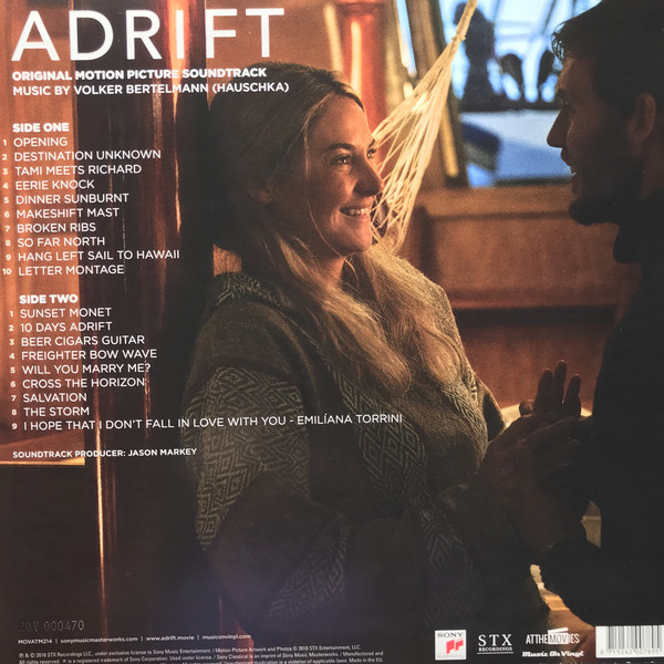 ost soundtrack adrift music from the motion pictur