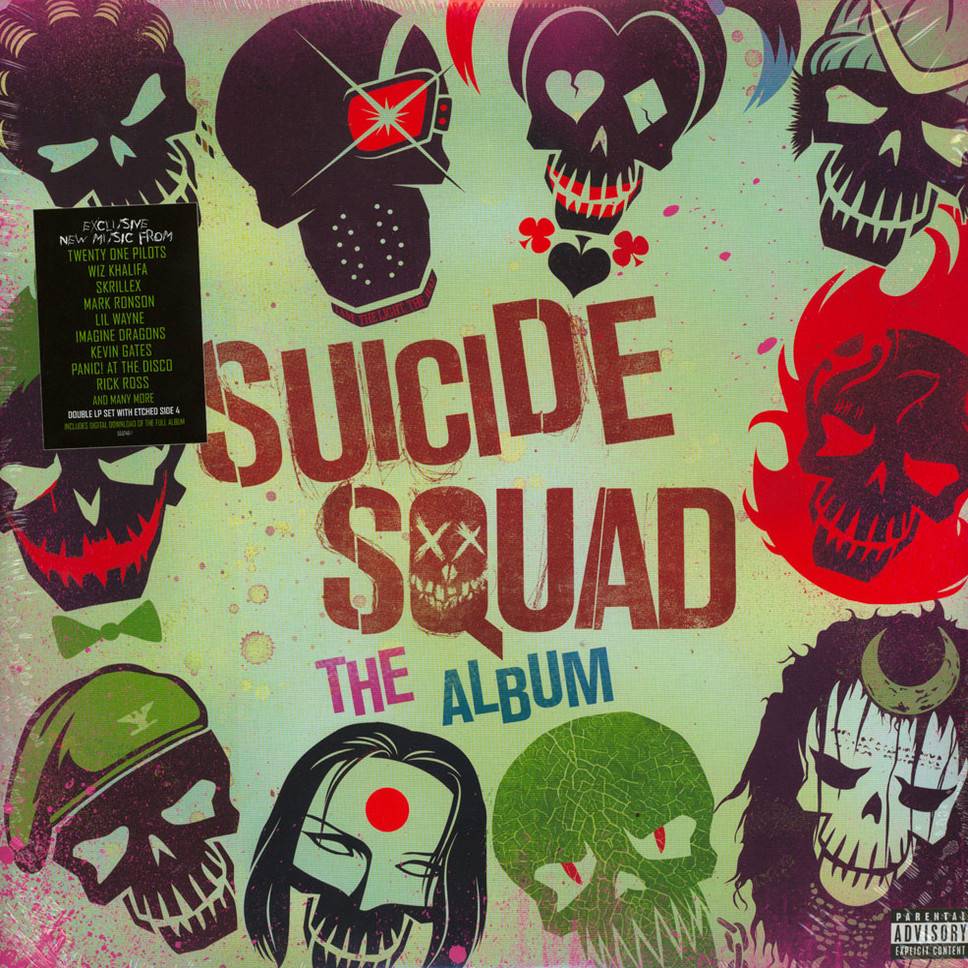 ost soundtrack suicide squad the album 2lp