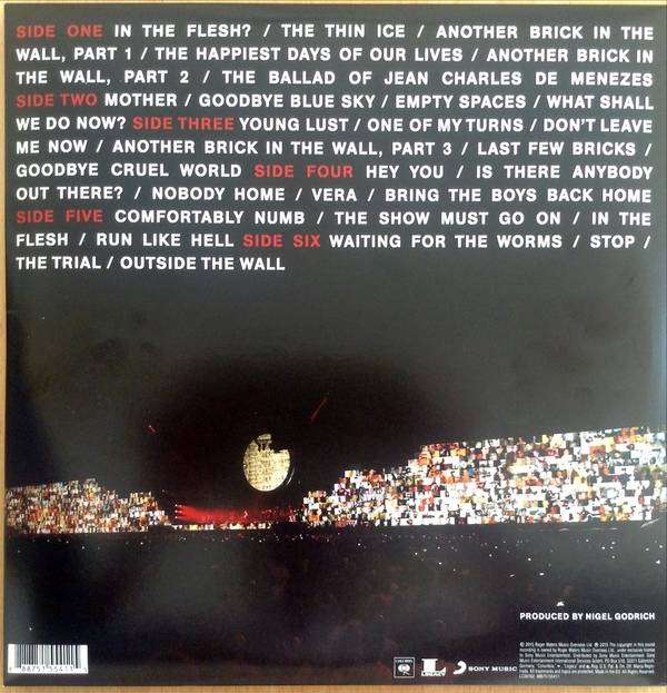 roger waters the wall 3lp