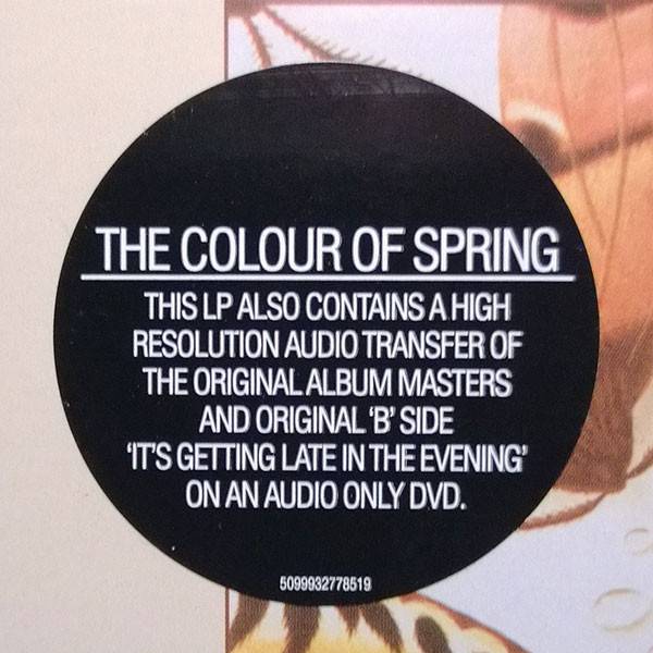 talk talk colour of spring 180g vinyl bonus dvd