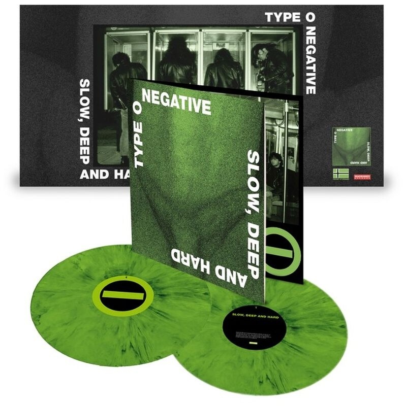 type o negative slow deep and hard 2lp 180g colour