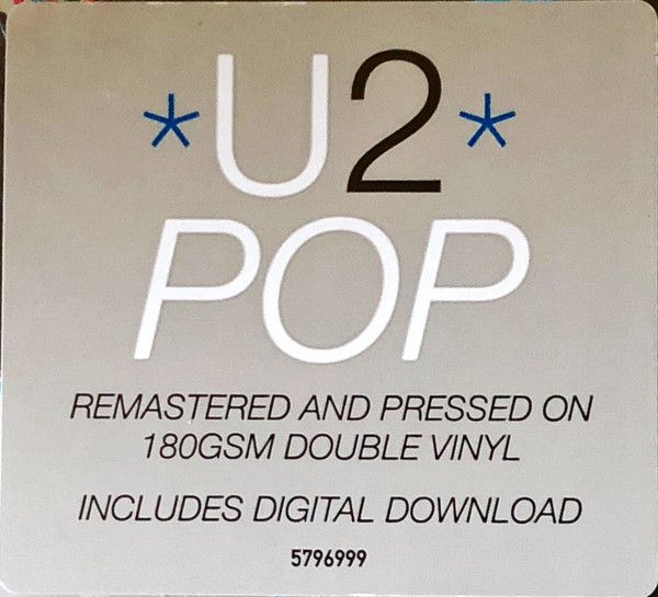 u2 pop 180g vinyl 2lp