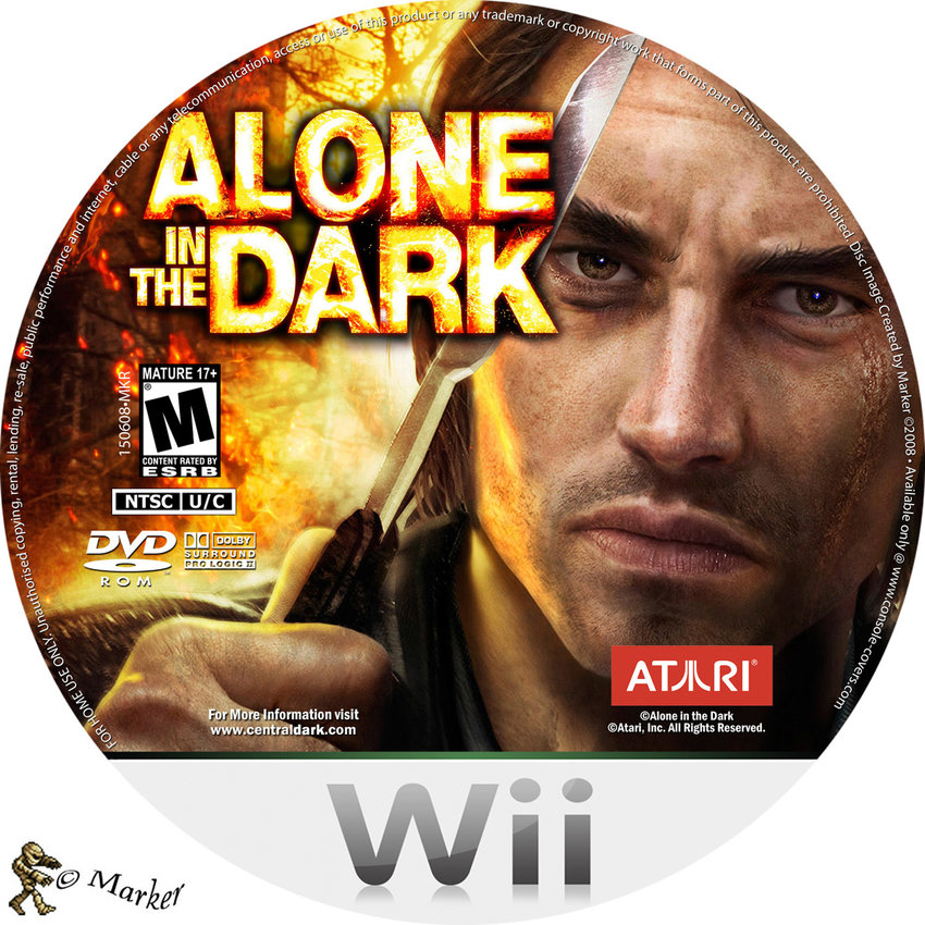 Alone in the Dark DVD NTSC Custom CD1 001