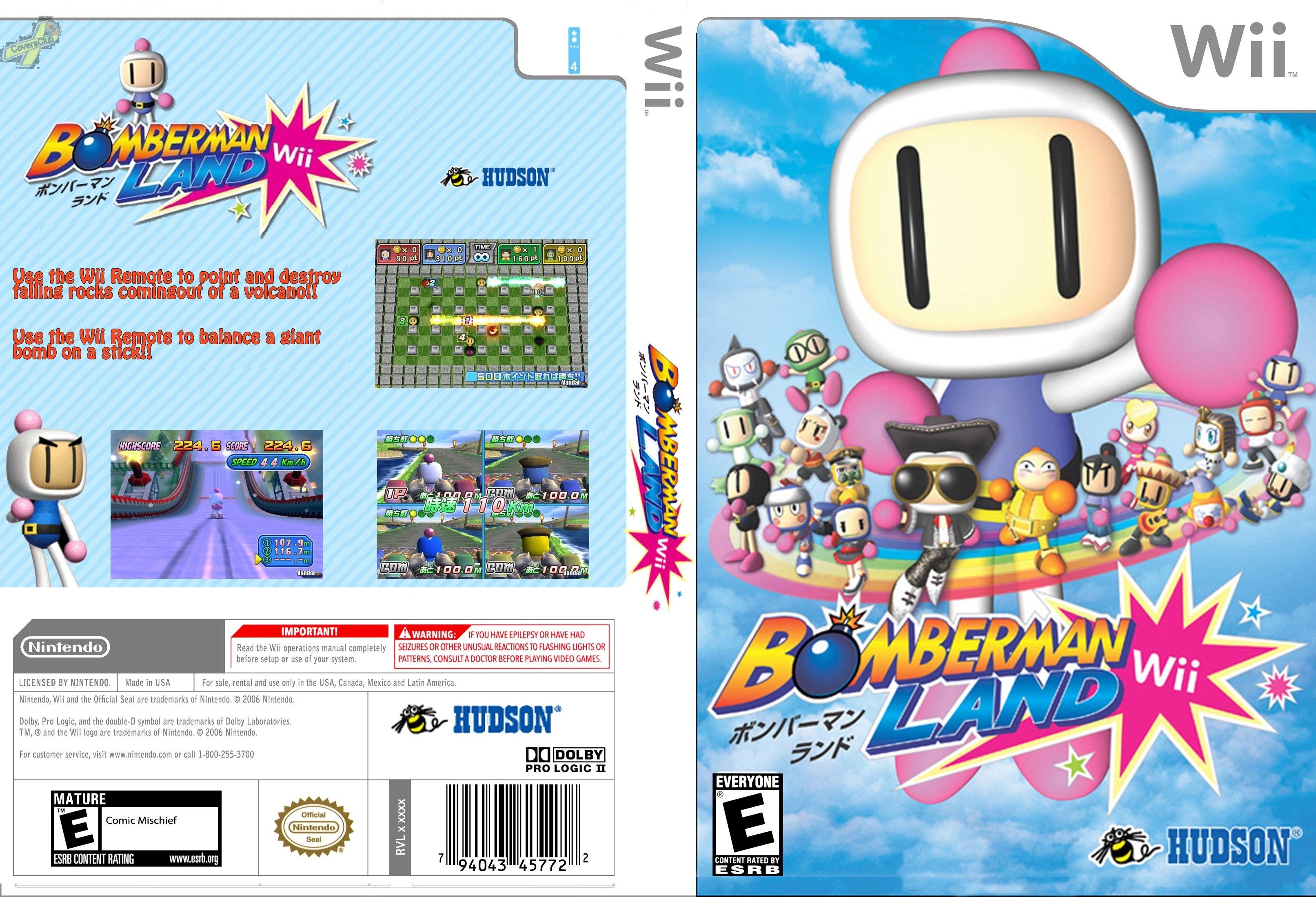 Bomberman Land Ntsc Wii Full Custom1 Wii Covers Cover Century Over 500 000 Album Art Covers For Free Bomberman Land Ntsc Wii Full Custom1 Wii Covers Cover Century Over 500 000 Album Art Covers For Free