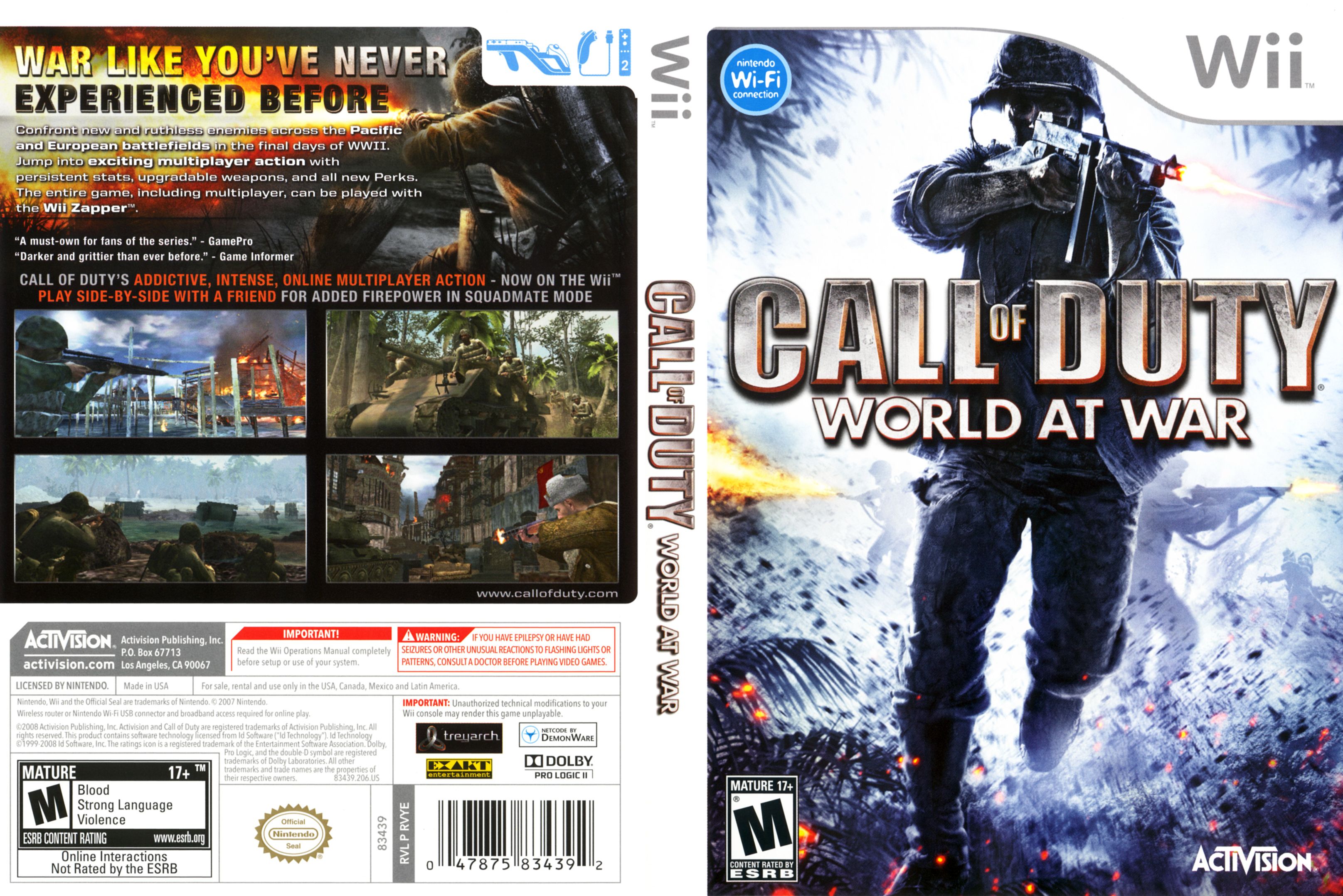 call of duty wii online