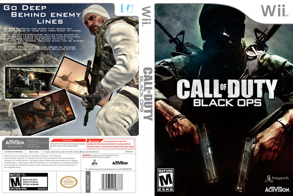 call of duty black ops wii