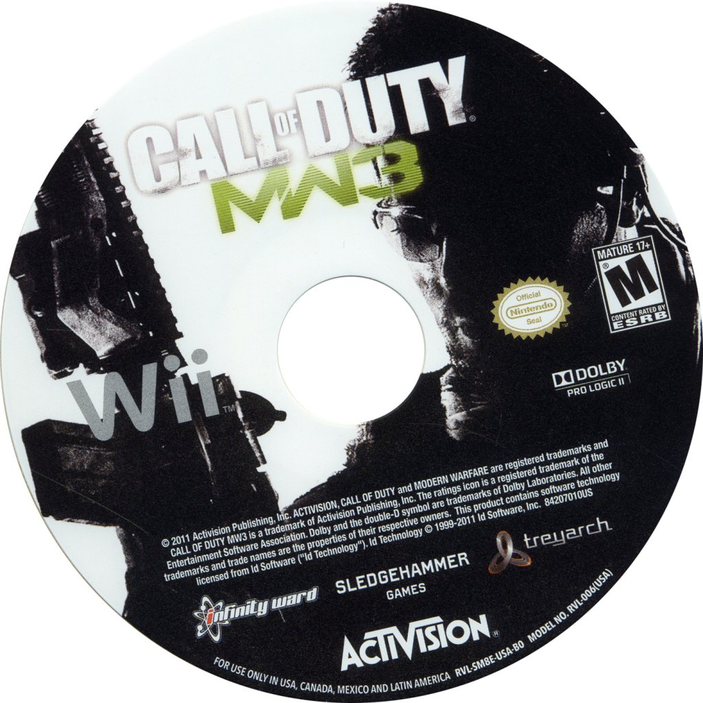 Call Of Duty Modern Warfare 3 Dvd Ntsc Cd Wii Covers Cover Century Over 500 000 Album Art Covers For Free