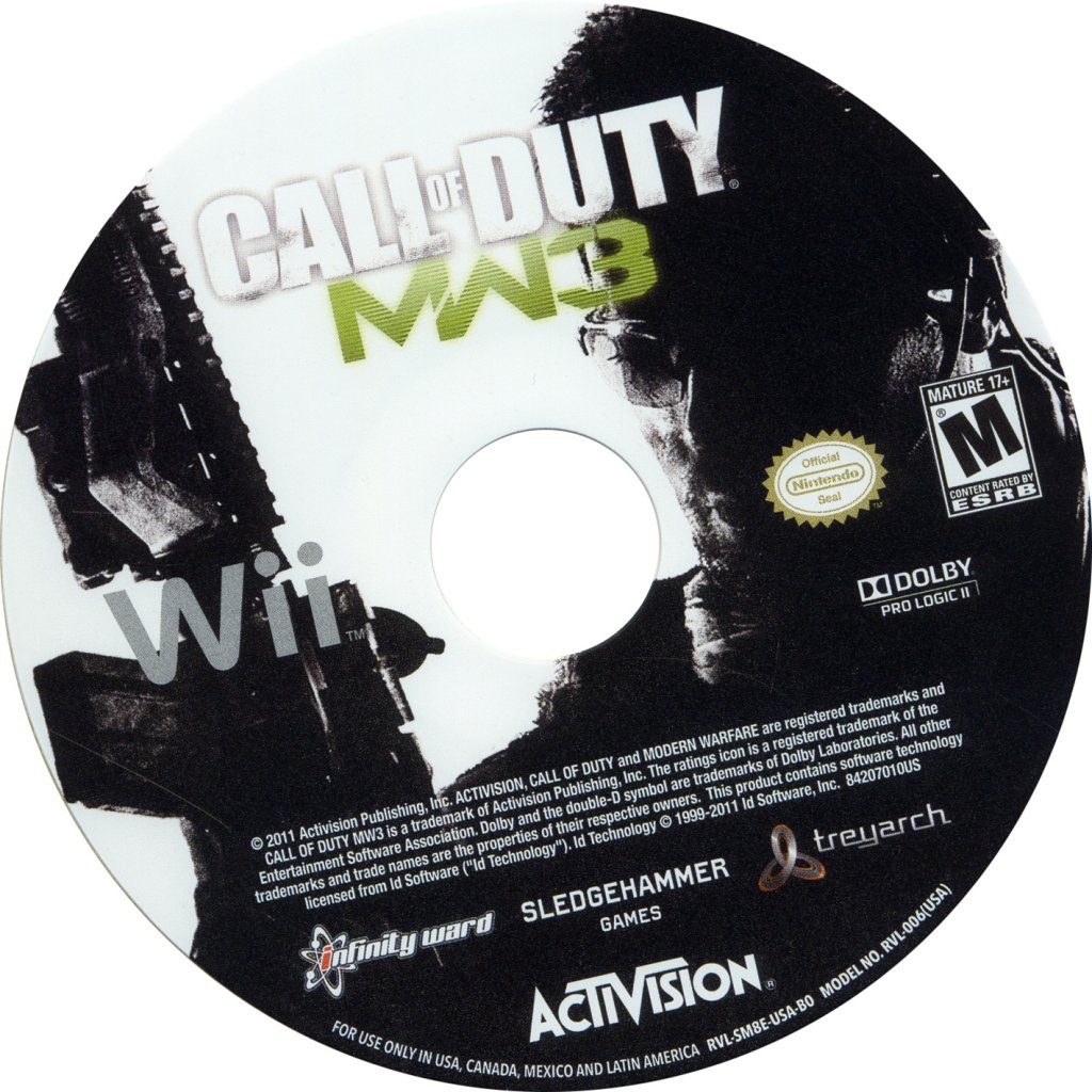 call of duty modern warfare 3 wii