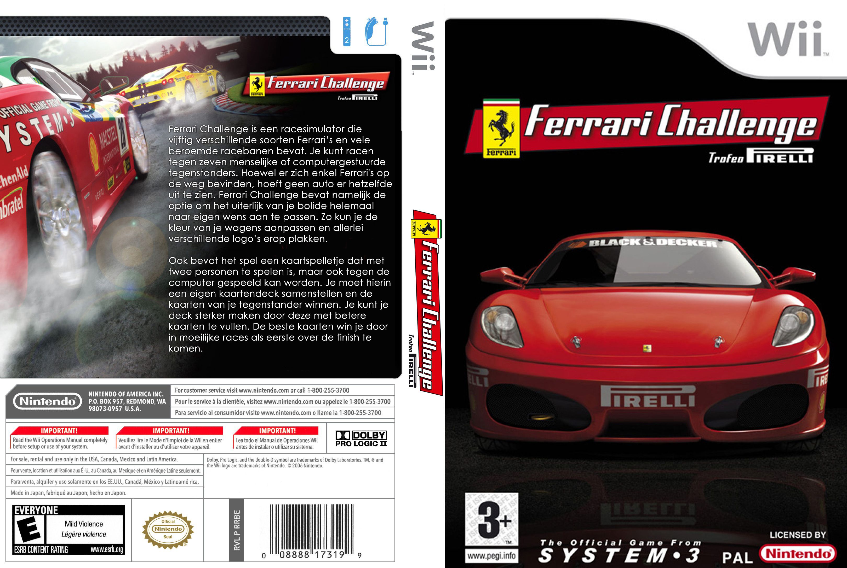 Ferrari Chalenge NTSC Wii FULL