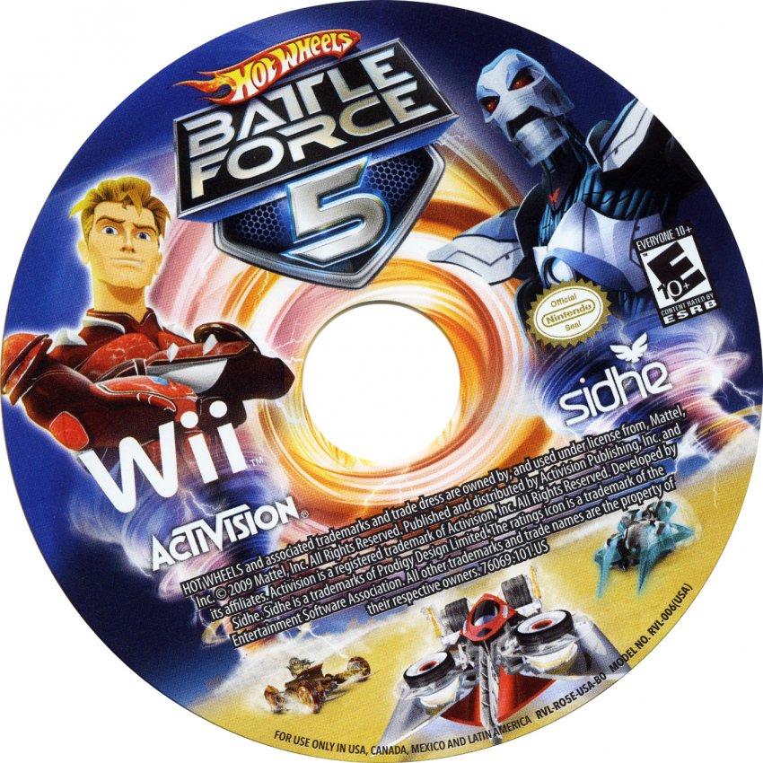 hot wheels battle force 5 dvd