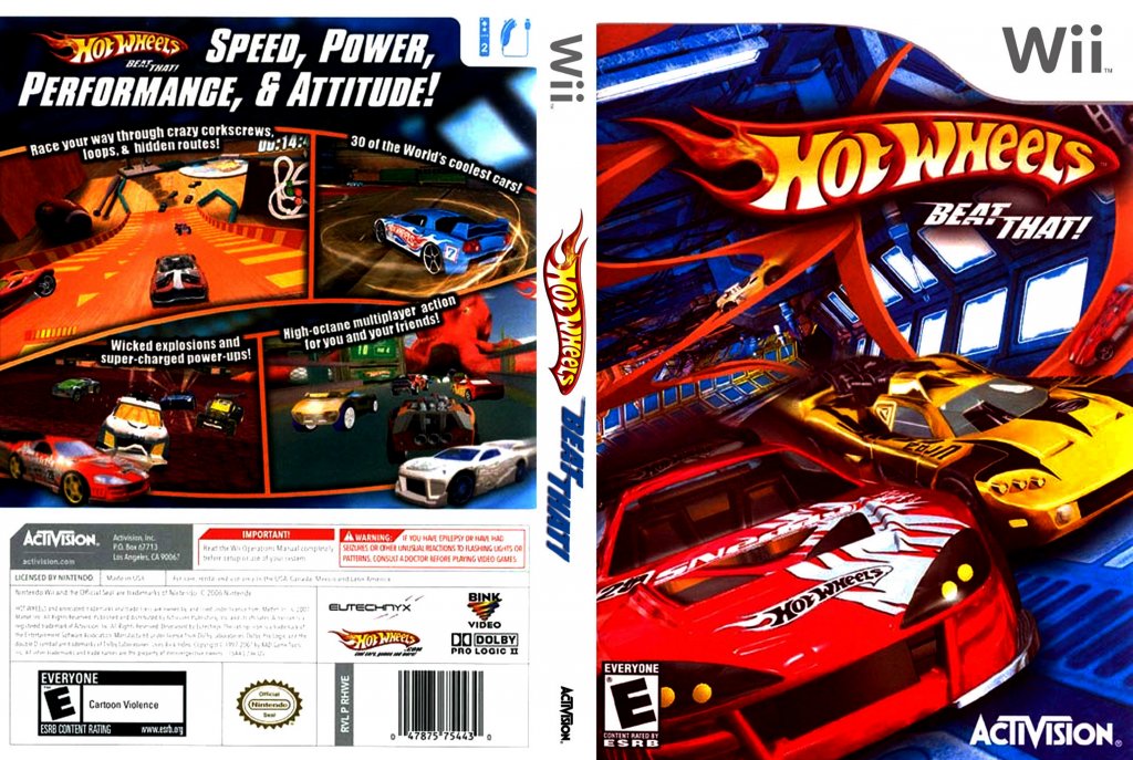 wii hot wheels