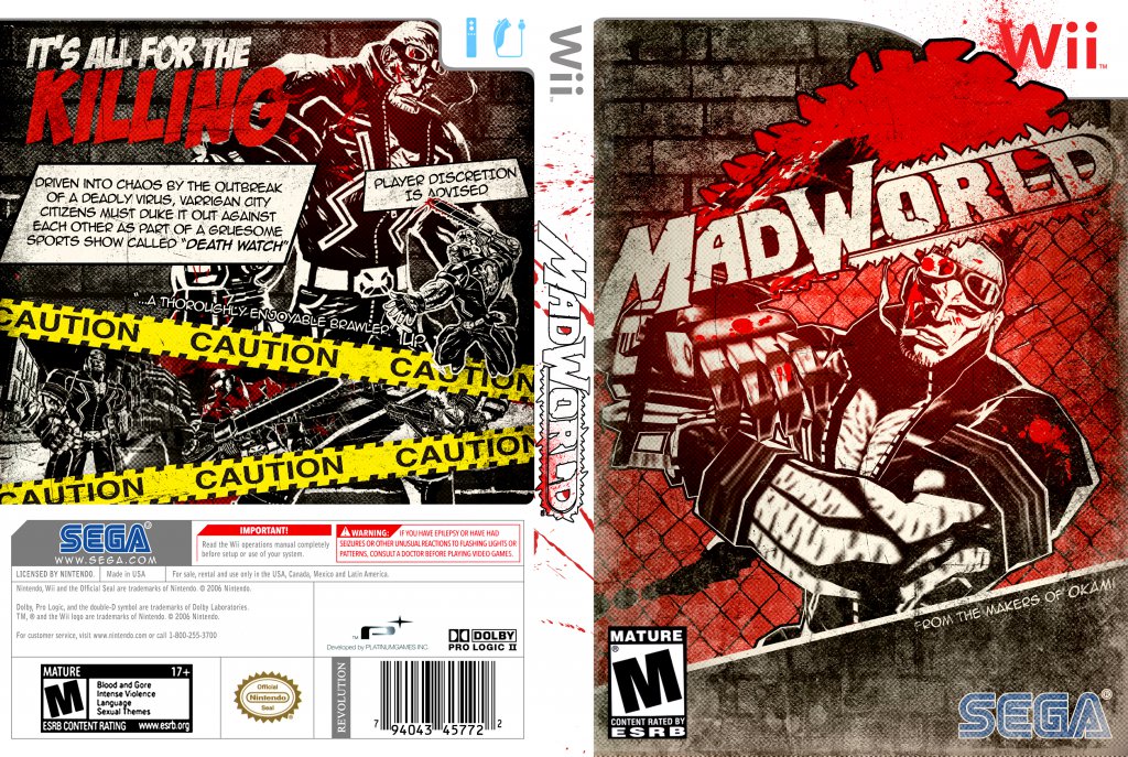 MadWorld DVD NTSC Custom f 001