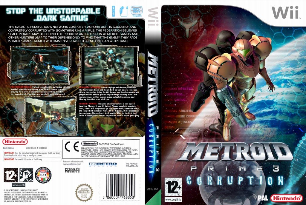 Nintendo - Metroid Prime 3: Corruption pour Nintendo Wii