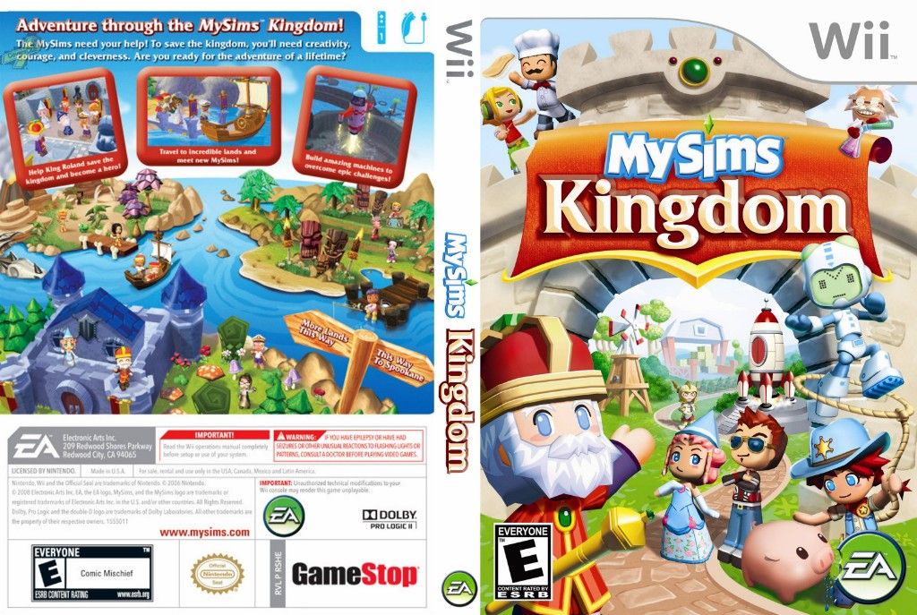 My Sims Kingdom NTSC Wii FULL