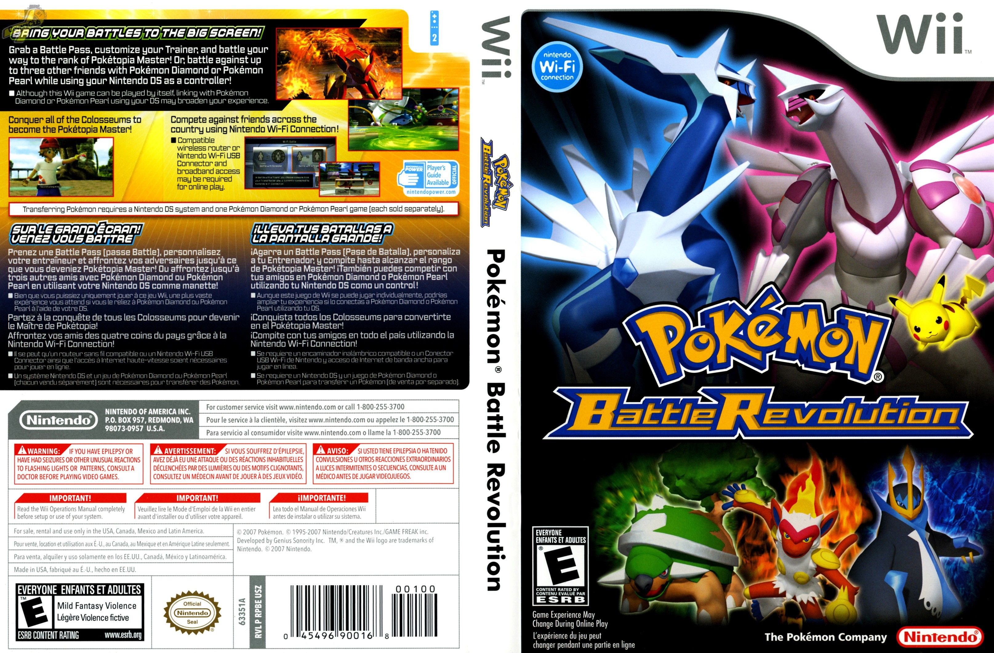 Pokemon Battle Revolution Wii FULL