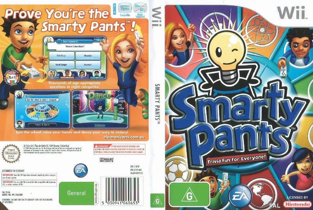 smarty pants wii