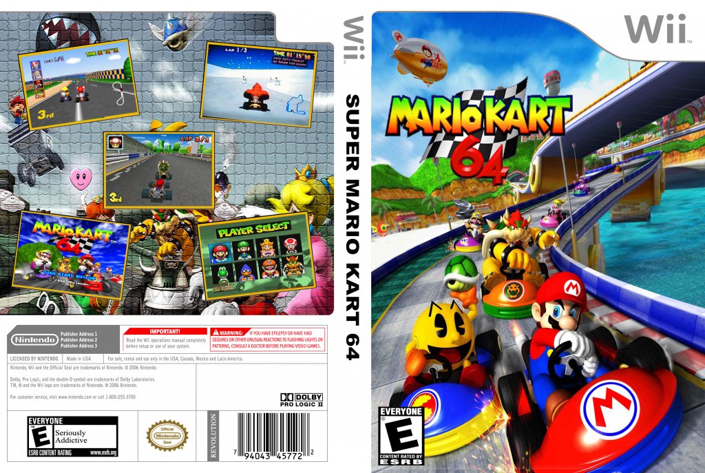 wii super mario kart