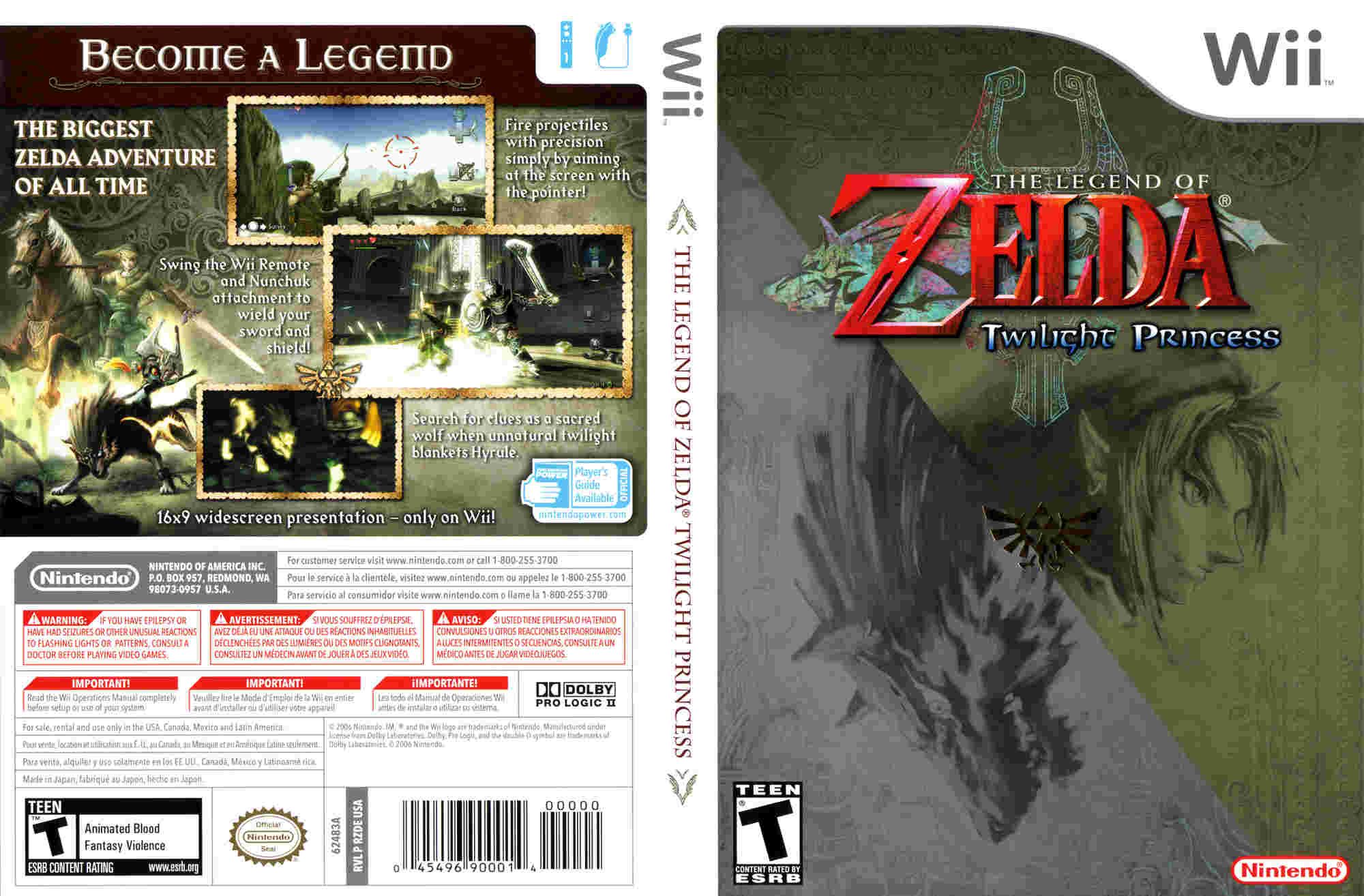 The Legend Of Zelda Twilight Princess Komplettlösung Wii The Legend Of Zelda Twilight Princess NTSC Wii FULL | Wii Covers