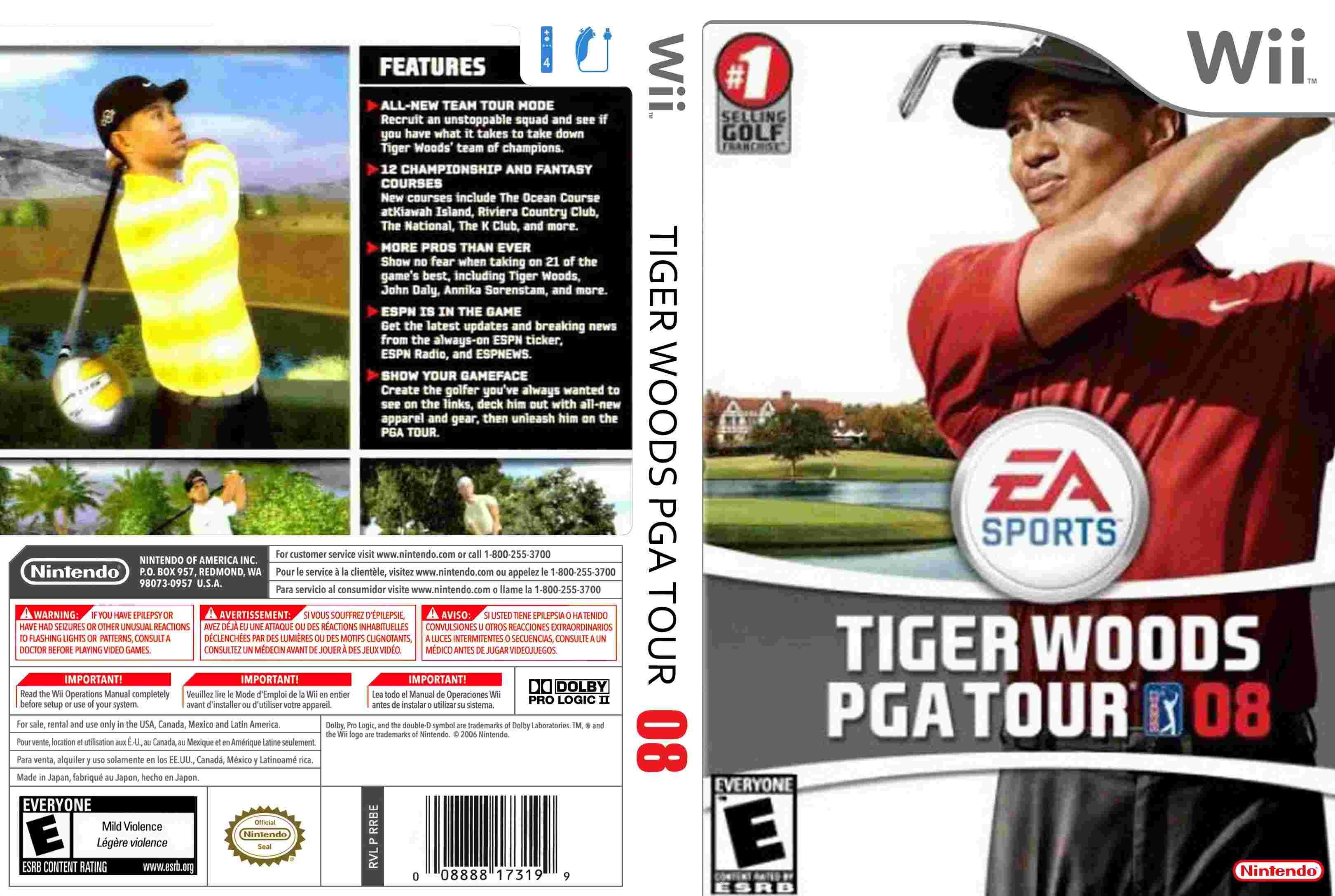 wii u tiger woods