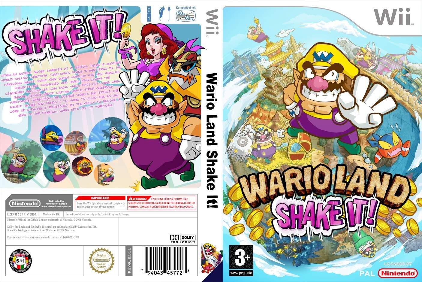 wario land shake it release date