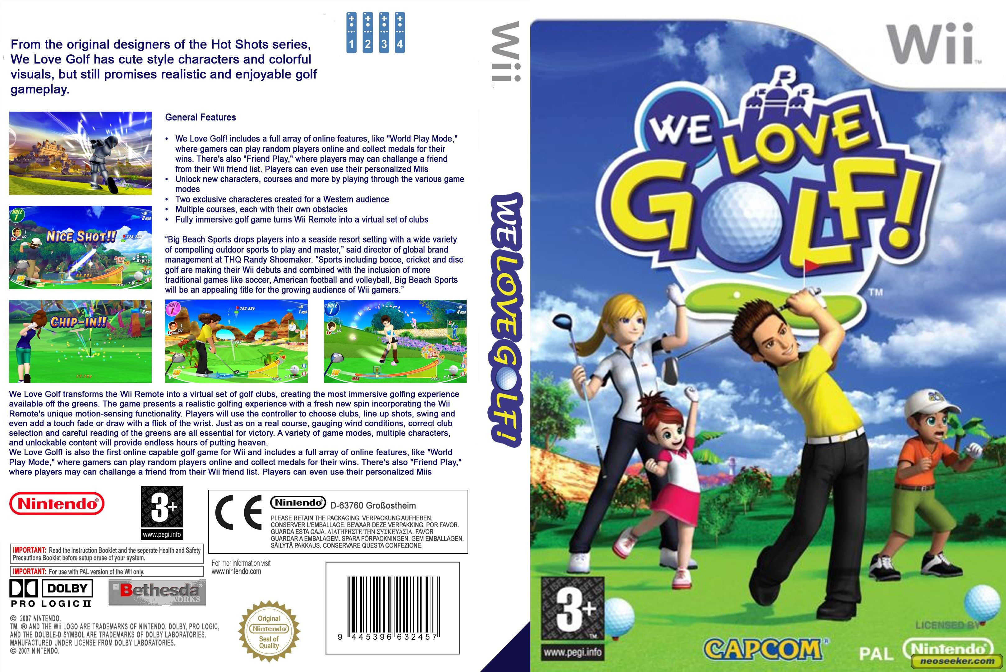 We Love Golf Pal Wii Full Wii Covers Cover Century Over 500 000 Album Art Covers For Free