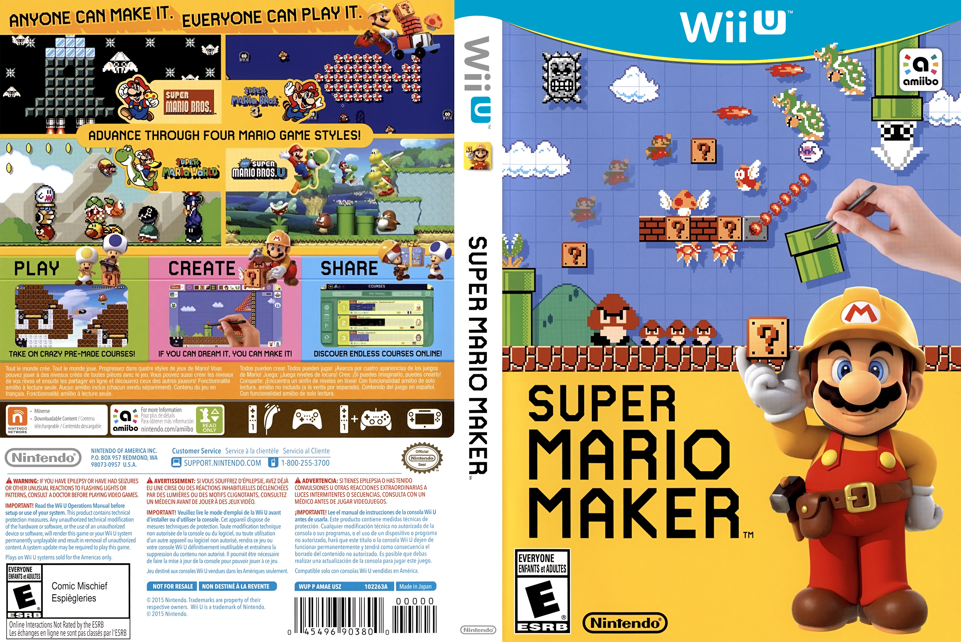 super mario maker wii u