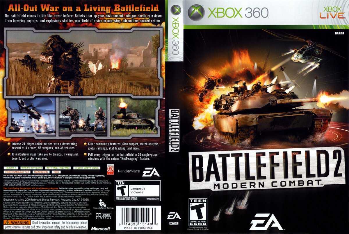 世界有名な Xbox 即決 海外 SEALED NEW BRAND Combat Modern 2 Battlefield 360 -  海外商品購入代行 - hlt.no