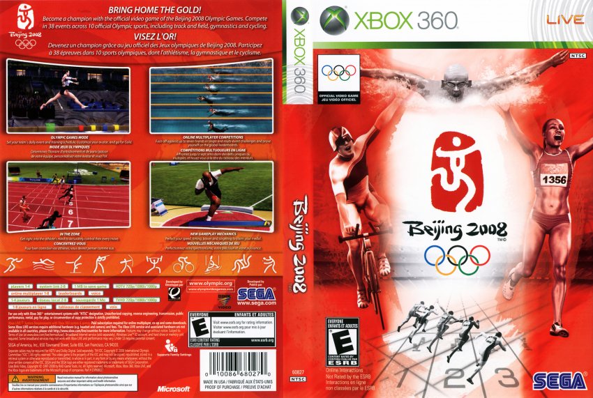 beijing 2008 xbox 360