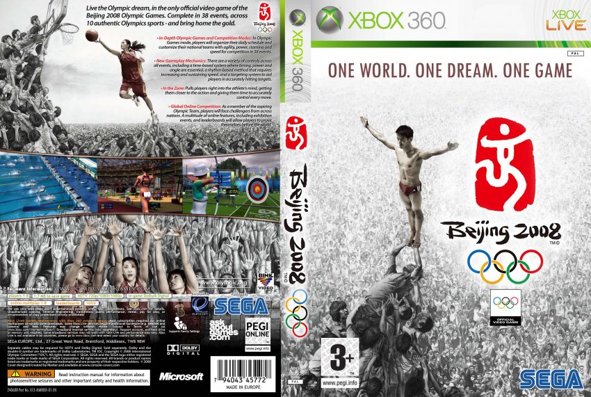 beijing 2008 xbox 360