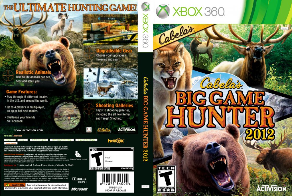 Cabela's Big Game Hunter 2012 Cheats, Codes, Cheat Codes ...