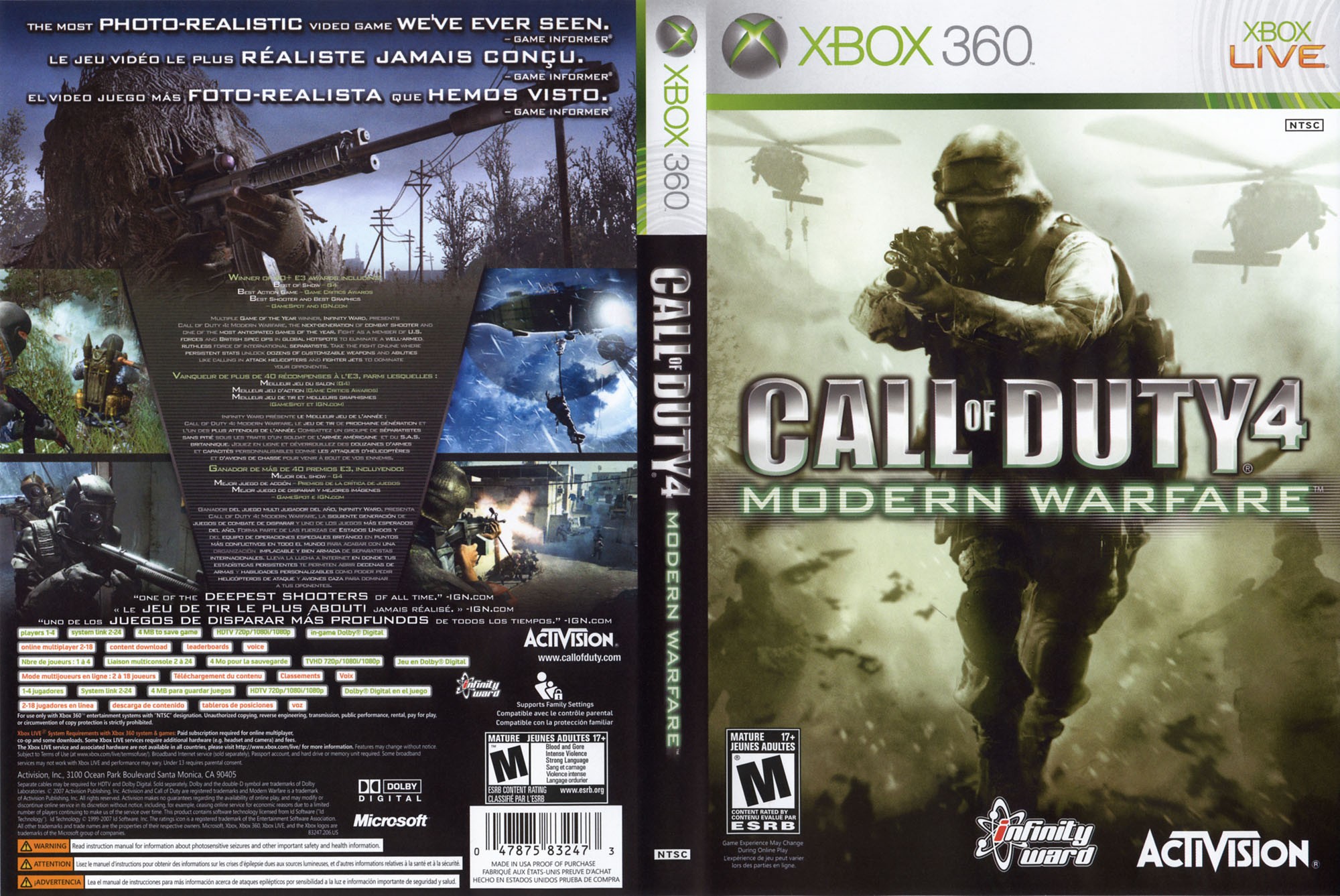 call of duty 4 save game