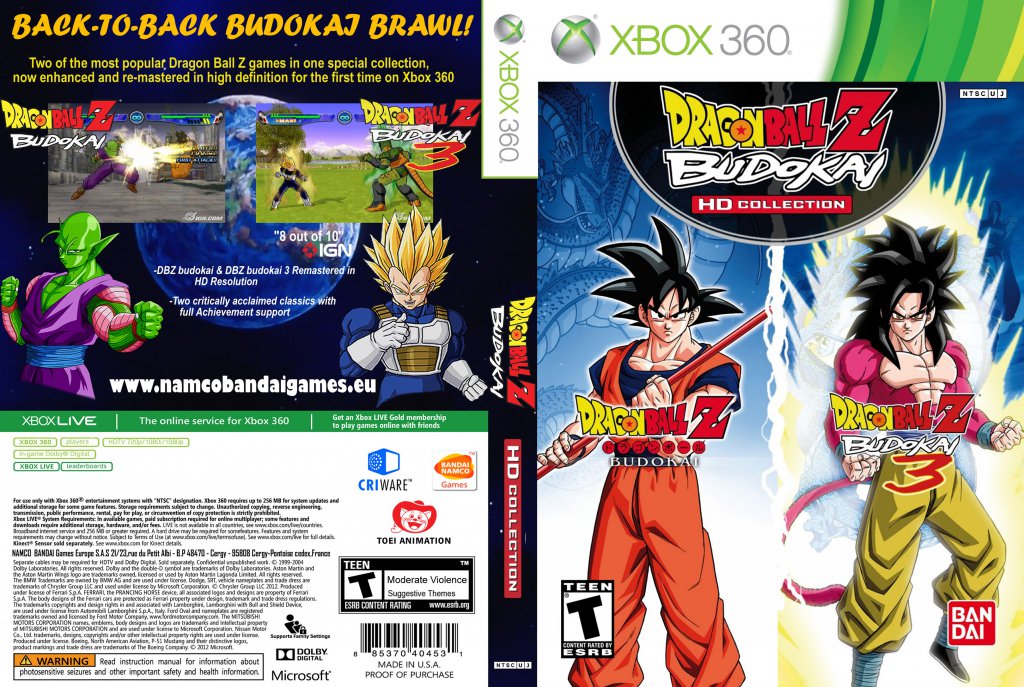 dragon ball z budokai hd collection