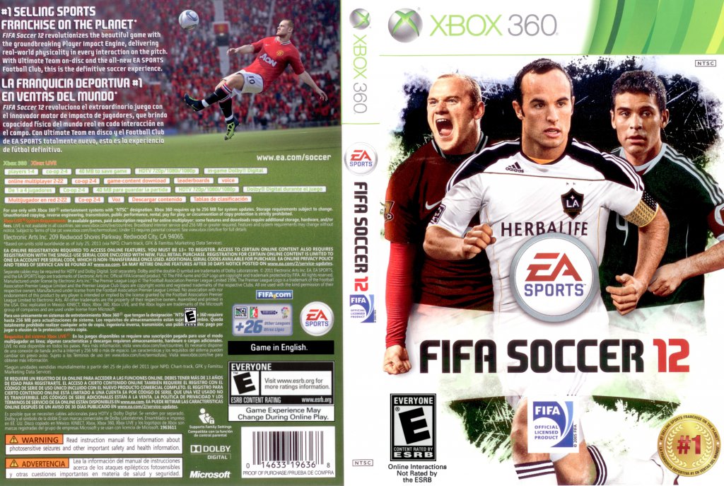 FIFA Soccer 12 DVD English French NTSC f 001
