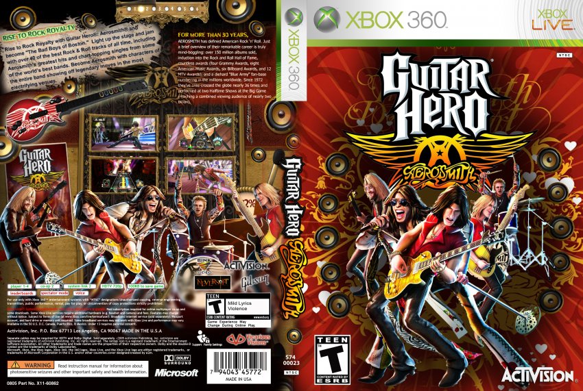 guitar hero aerosmith xbox one