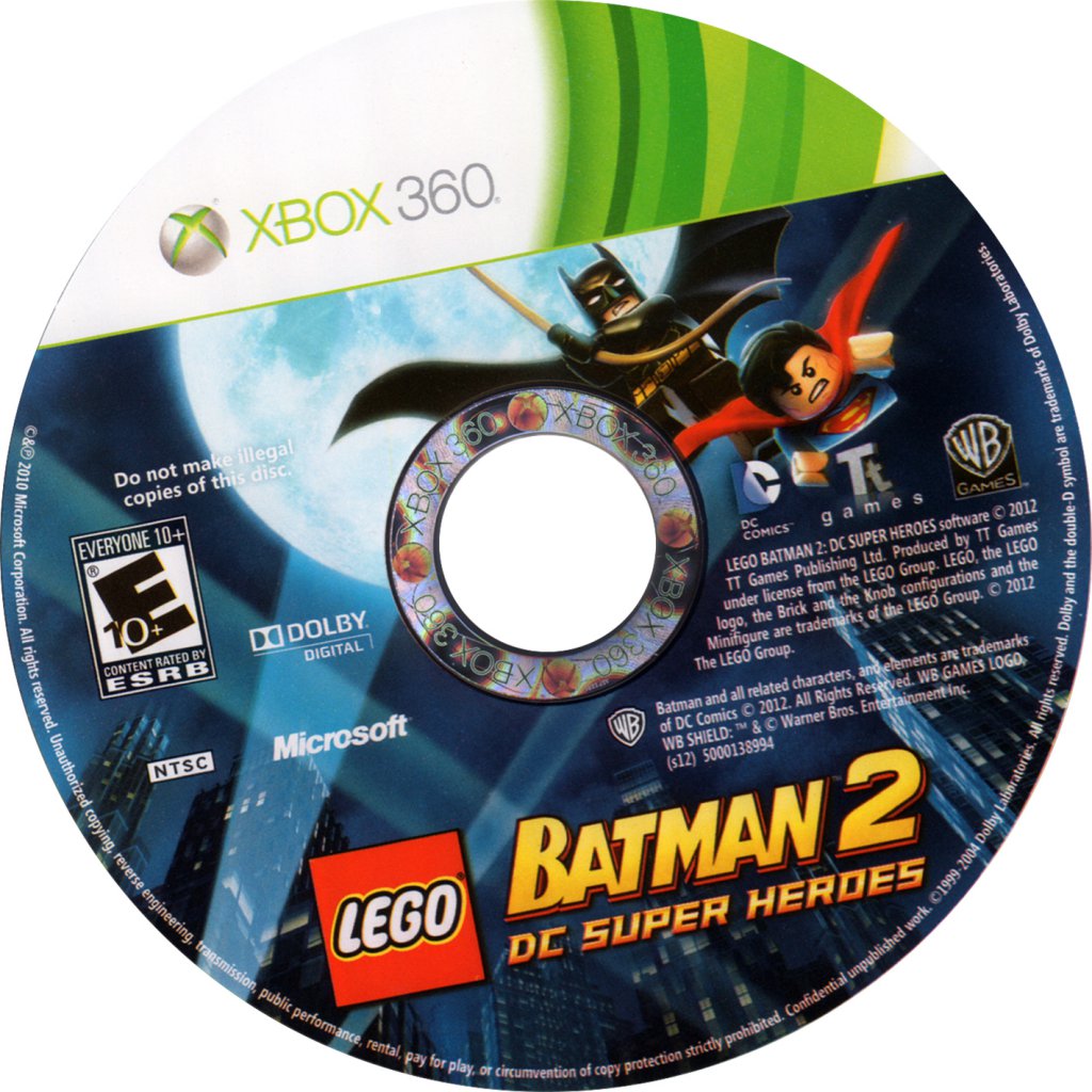 LEGO Batman 2 DC Super Heroes DVD NTSC CD